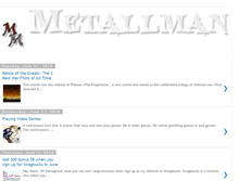 Tablet Screenshot of metallman.com